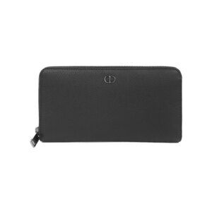 Christian Dior CD Icon Longship Wallet Zip Around Long